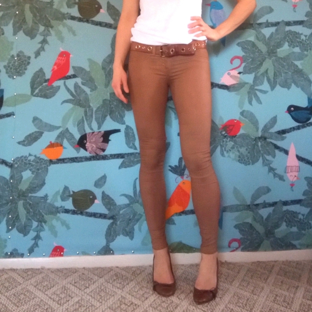 J Brand Jeggings in Cinnamon